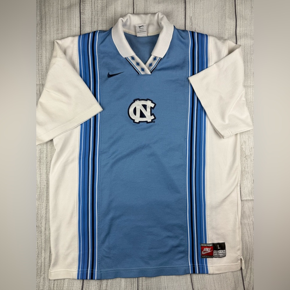 VGC VTG Nike Team Sports University Of North Carolina UNC Tarheels Polo Sz Large